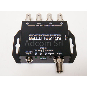 Real-Time SDI Splitter Duplicates 1 <strong>Input</strong> to 4 <strong>Outputs</strong> for LCD <strong>Monitors</strong> - Product Image 2