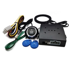 Carqseng 12V Auto Electronics Universal Smart RFID Llave Botón de encendido Sistema de arranque unidireccional con entrada sin llave - Product Image 5