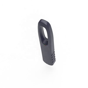 Sistema EAS LOGOTIPO personalizado Alta calidad Patentado ABS Shell Gris Portátil Alta sensibilidad Mano RF 8,2 MHz Detector para antirrobo