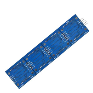 MAX7219 modulo a matrice di punti microcontrollore 4 In un Display con linea 5P