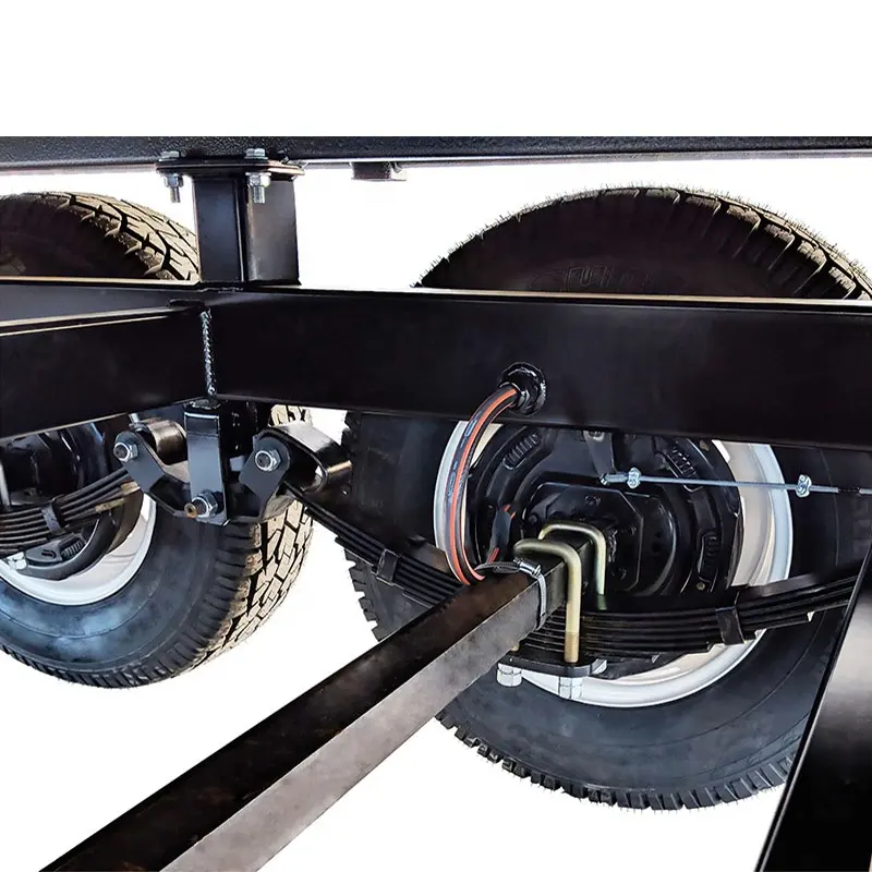Factory Price Heavy Duty Trailer Axle And Springs Tandem Axle with Brake