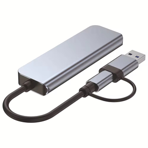 Cantell 4 in 1 <strong>USB</strong> HUB Aluminium Alloy Type-C and <strong>USB</strong> 3.0 Interface for Mobile Phone and PC Macbook Product - Product Image 4