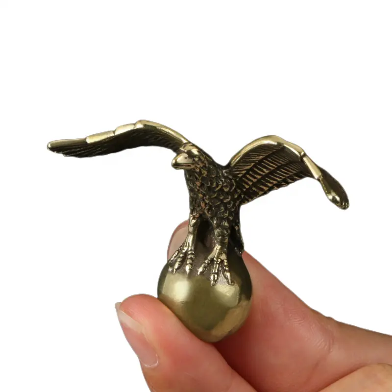 황동 공예 독수리 장식품 가정 장식품 시뮬레이션 독수리 동상.
