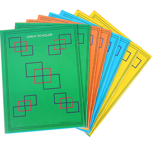 库存练习册小学使用最佳价格注1加纳学校学生定制打印练习册 - Product Image 2