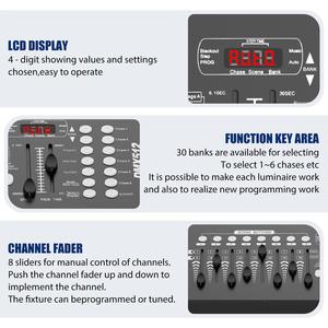 DMX512 <strong>Controller</strong> 192 Channel <strong>DMX</strong> Light <strong>Controller</strong> <strong>DMX</strong> Consoler <strong>DMX</strong> <strong>Controller</strong> for Dj Lights Party Bar Disco Club Stage Lights