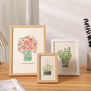 <strong>3</strong>.5x5inch Wooden Picture <strong>Frames</strong> Wall Gallery Photo <strong>Frames</strong> Horizontal and Vertical for Wall Mounting and Tabletop Home Decoration - Product Image 2
