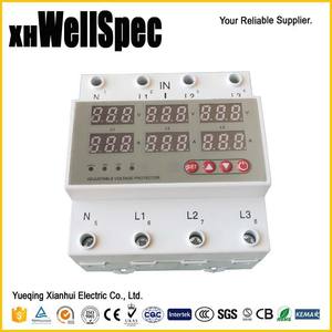 110V + 110V 220V 2 faz üzerinde voltaj koruyucusu akım koruma cihazı - Product Image 3