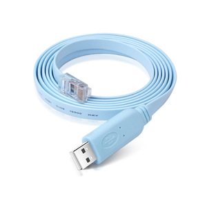 สาย RJ45ยูเอสบีทองแดงวัสดุดีบักคอนโซลยูเอสบีสำหรับซิสโก้สำหรับหัวเว่ยสวิตช์ H3C การกำหนดค่าการส่งข้อมูล - Product Image 5