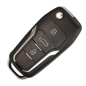 Xhorse Universal 4 Tasten Kabel Remote Autos chl üssel für Ford VVDI2 VVDI Schlüssel werkzeug Max VVDI Mini Schlüssel programmierer XKFO01EN - Product Image 4