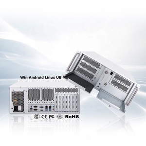4U Rack mount Industrie-PC 40G 4*10G SFP Ethernet LAN Netzwerk-Appliance Gen9 I9 I7 I5 Mit ATX-Mainboard - Product Image 1