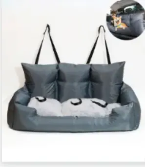 여행 볼스터 안전 대형 개 카시트 침대 고양이 개 침대 애완 동물 캐리어 가방 애완 동물 뒷좌석 커버 애완 동물 시트 디자인 개 제품