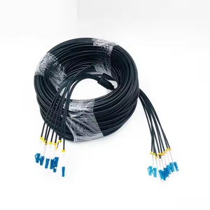 Ağır SM G657A2 zırhlı Fiber yama kablosu 50M 100M 150M 200M 10Gbps sahne aydınlatma DMX512 kontrol olay performansı için - Product Image 2