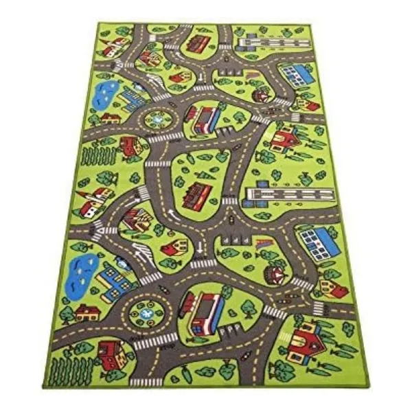 Tapete de estrada infantil popular, tapete para crianças, tapete de brincar para bebês, tapete para chão
