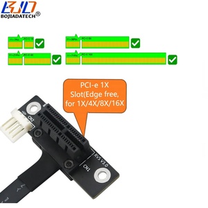 Reverse 270 Degree <strong>PCI</strong>-E 3.0 1X Slot to MPCIe Mini PCIe Interface Riser Card Adapter Cable 8Gbps 10-100CM - Product Image 2