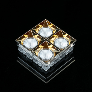 4合1多反射器，用于嵌入式安装吸顶灯轨道灯聚光灯7070发光二极管 - Product Image 1