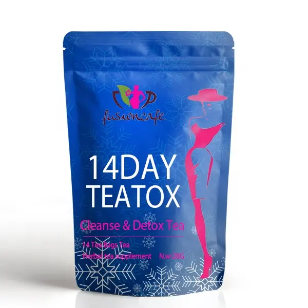 Dieta de desintoxicación para pérdida de peso, Teatox, Body14 y 28 días, té para pérdida de peso