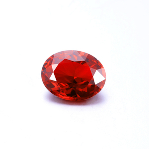 Gemme sciolte rubino rosso ovale coltivato in laboratorio per la creazione di gioielli 5 x7mm 6 x8mm perline di rubino <span class=keywords><strong>create</strong></span> in laboratorio all'ingrosso