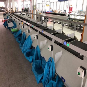 Sistema de Clasificación de correa cruzada de alta velocidad para sistema Postal, máquina de clasificación automática de paquetes - Product Image 3