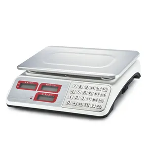 2023 bilancia a batteria ricaricabile calcolo dei prezzi conteggio elettronico 30kg 40Kg bilancia digitale - Product Image 2
