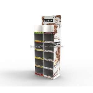 Espositore da banco in cartone personalizzabile per barrette di cioccolato Display Premium da banco per prodotti dolciari