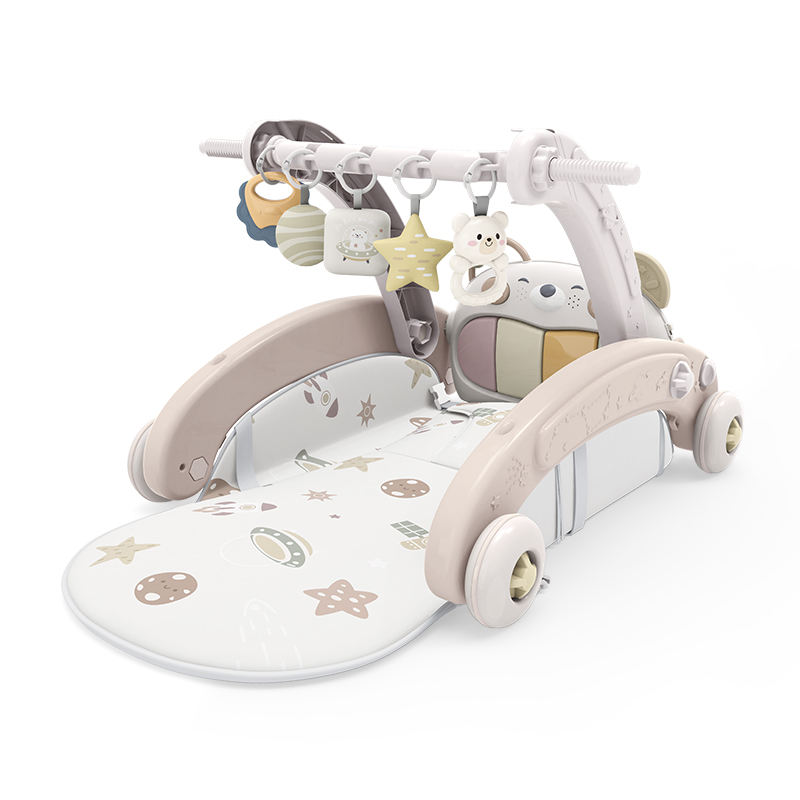 Piano double face de couleur beige