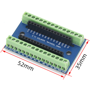 NANO V3.03.0コントローラーターミナルアダプター拡張ボードNANOIOシールドArduino AVRATMEGA328P用シンプルエクステンションプレート - Product Image 5