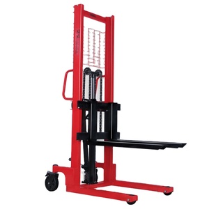 简单堆垛机可移动液压物流手定制手动液压平台堆垛机 - Product Image 4