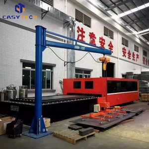 Tấm kim loại tấm gỗ cánh tay nâng xe đẩy tay nâng lên với bơm chân không Palăng chân không Pad hút cốc máy CNC - Product Image 3