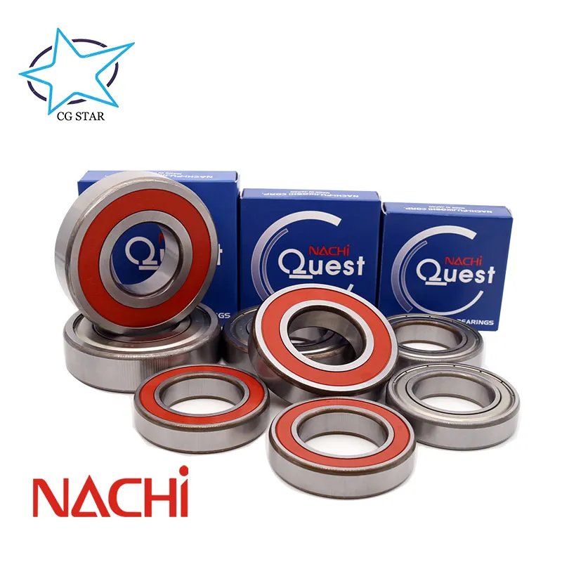 Nachi 6208 625 động đậy Spinner động cơ rãnh sâu bóng mang 6203 vòng bi thép không gỉ