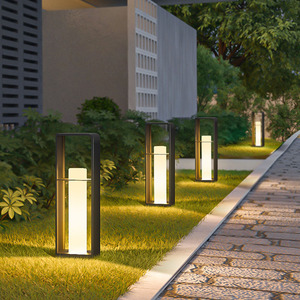 Solar impermeable IP65 <span class=keywords><strong>LED</strong></span> terraza jardín Villa paisaje césped luz patio luz al aire libre <span class=keywords><strong>Led</strong></span> campamento linterna - Product Image 2
