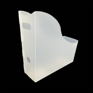 Desktop <strong>File</strong> Rack Office Supplies Simple and Foldable Finishing Book Stand <strong>File</strong> Data Classification Storage Box - Product Image 2