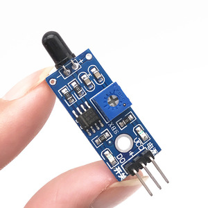 Módulo de sensor de detección de llama IR de 3 pines Módulo de recepción de infrarrojos de 3,3 V-5V para Arduino DIY Kit