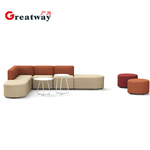 Greatway D20 đồ nội thất sofa giường họp khu vực thích nghi hiện đại vải ghế sofa đặt đồ nội thất sang trọng - Product Image 1