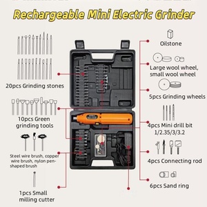 60-Piece 3.6V không dây ROTARY Tool Set sạ<span class=keywords><strong>c</strong></span> <span class=keywords><strong>mini</strong></span> máy xay điện engravers Tool <span class=keywords><strong>Kit</strong></span> thợ điện <span class=keywords><strong>c</strong></span>ông <span class=keywords><strong>c</strong></span>ụ - Product Image 4