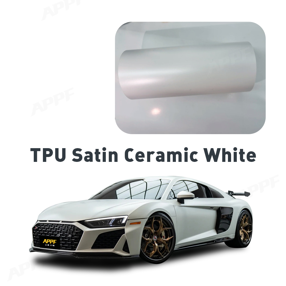 TPU satiné blanc perle