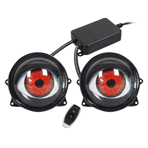 OEM ไฟหน้ารถ12V-36V แบบไดนามิกปรับเพิ่มได้พร้อมรีโมทคอนโทรล7/33โหมดไฟเลนส์สภาพใหม่ - Product Image 4