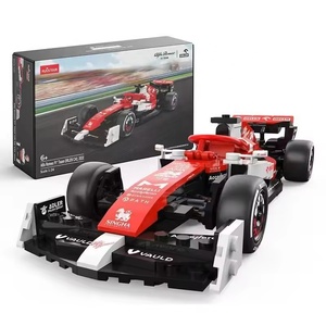 Rastar เทคนิคใหม่ 1: 24 F1 Remeo รถแข่งบล็อกอาคารชุดยานพาหนะการศึกษา DIY ประกอบอิฐของเล่นสําหรับเด็ก - Product Image 1