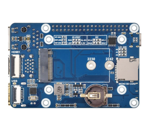 Raspberry Pi CM5 Mini Base Board B EEPROM Chip Carrier Board Standalone Compute Module 5 Kit Kit di moduli elettronici - Product Image 3