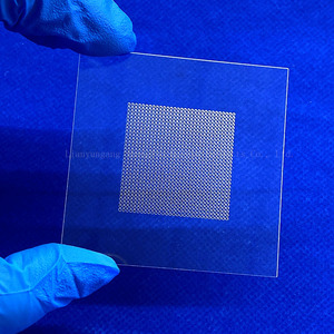 Nhà Sản Xuất Độ Chính Xác Cao Laser Đấm Lỗ Jgs2 Ge214 Hợp Nhất Silica Đánh Bóng Thạch Anh Tấm Vuông Đĩa Tròn Cho UV - Product Image 3