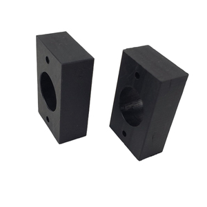 Customized Round Square Rectangular Trapezoidal Rubber <strong>Bearing</strong> Anti-skid Vibration Damping Blocks