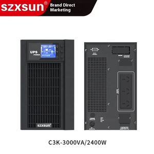 High Frequency Online UPS 3KVA Pure Sine Wave 220VAC Tower Design for <strong>Computer</strong>/Server <strong>Backup</strong> - Product Image 4