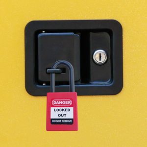 SYSBEL FM CE认可OSHA标准30 Gal 114L 2门黄色易燃液体防爆防火柜