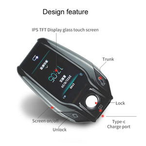 Modifiye evrensel akıllı uzaktan araba anahtarı OBD ile LCD ekran BMW için mercedes-benz Audi Lexus için Toyota için - Product Image 3