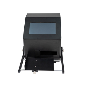 Impresora de inyección de tinta de código QR estático de escritorio completamente automática Etiqueta pequeña Imagen de fecha Aplicación de metal Tipo de tinta - Product Image 1
