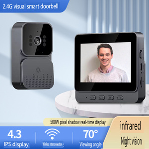 Video campanelli Wifi Visual citofono campanello del telefono sistema intelligente campanello con telecamera Cctv a casa di sicurezza a due vie Audio M6PLUS - Product Image 3