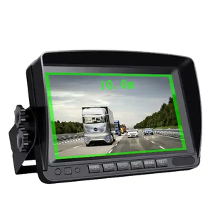 Sistema de advertencia de proximidad de radar CISBO C98 RPW con cámara de marcha atrás de camión AHD 1080P y monitor LCD de 7 pulgadas - Product Image 2