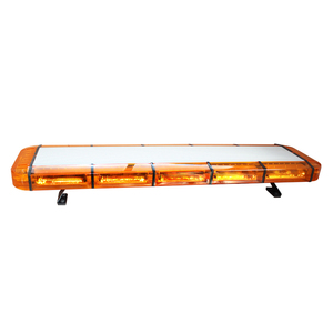 70 inç kırmızı beyaz alüminyum LED uyarı Lightbar yeni 12V/24V yangın çekici kamyon yanıp sönen fonksiyonu için otomatik güçlendirme - Product Image 5