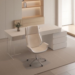 Banco DE TRABAJO modular de lujo en forma de L Escritorio de oficina Boss de administración de hogar móvil fuerte con diseño moderno de fácil montaje - Product Image 4