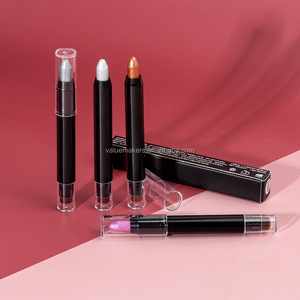 自有品牌二合一双端荧光笔和古铜色笔12色防水矿物化妆品 - Product Image 4