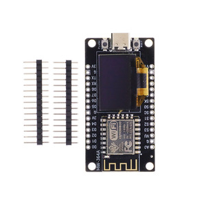 Roarkit NodeMCU ESP8266 geliştirme kurulu ile 0.96 inç OLED ekran CH340G ESP-12F WiFi modülü Arduino için TYPE-C USB/Micropyt